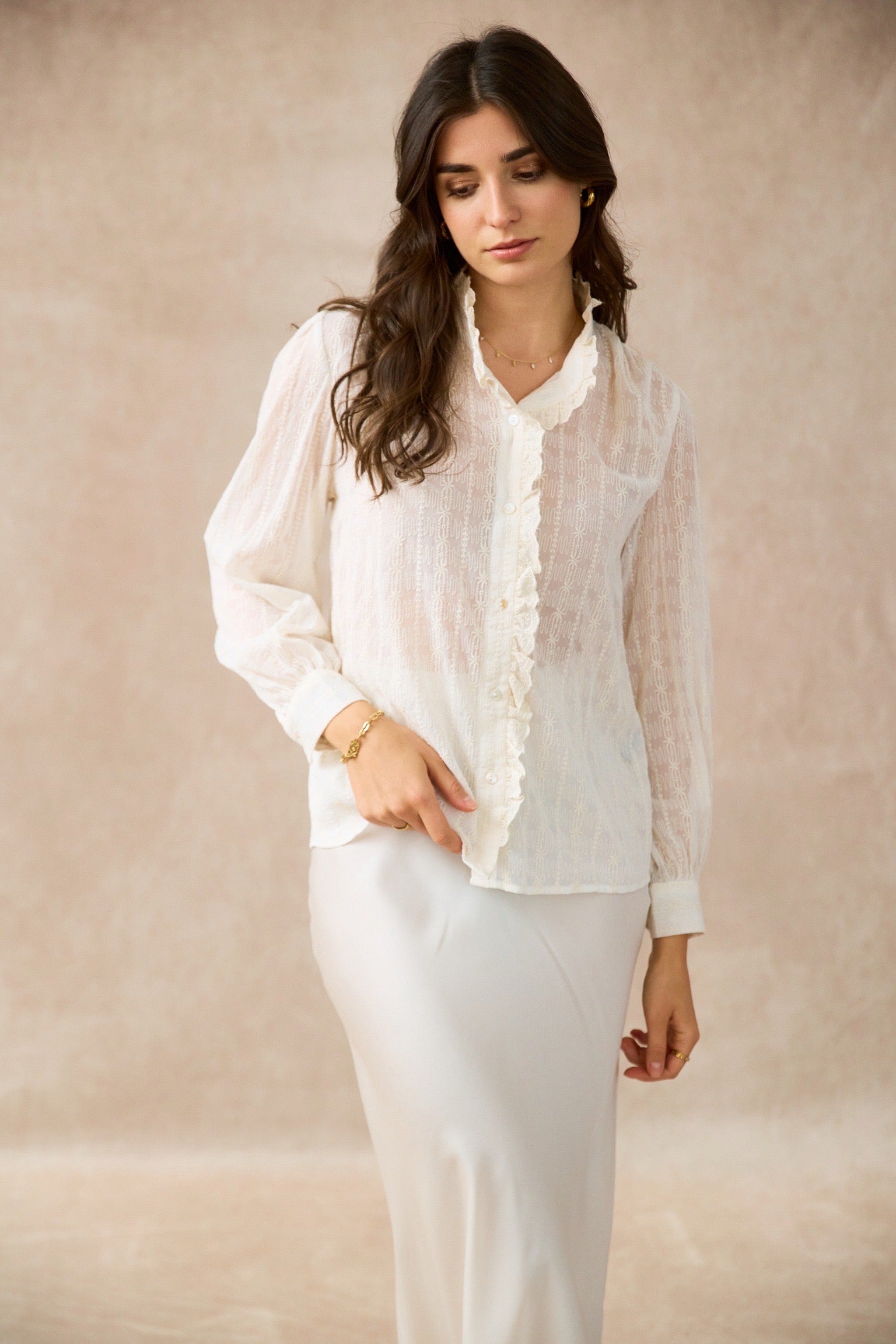 Chemise | Détail Dentelle