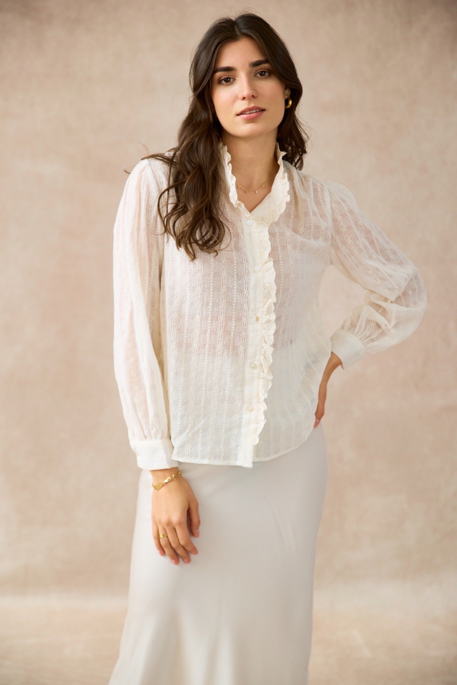 Chemise | Détail Dentelle