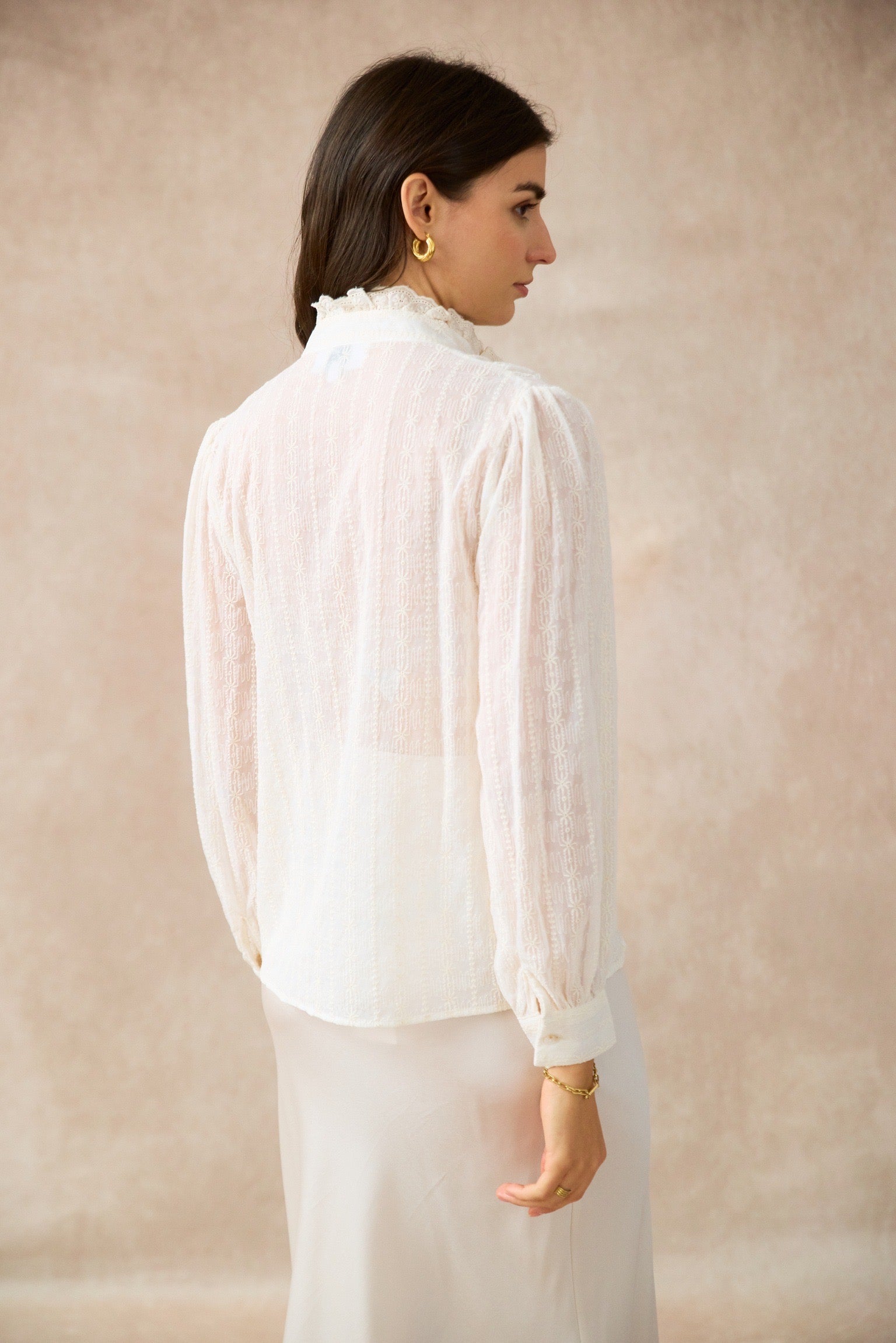 Chemise | Détail Dentelle
